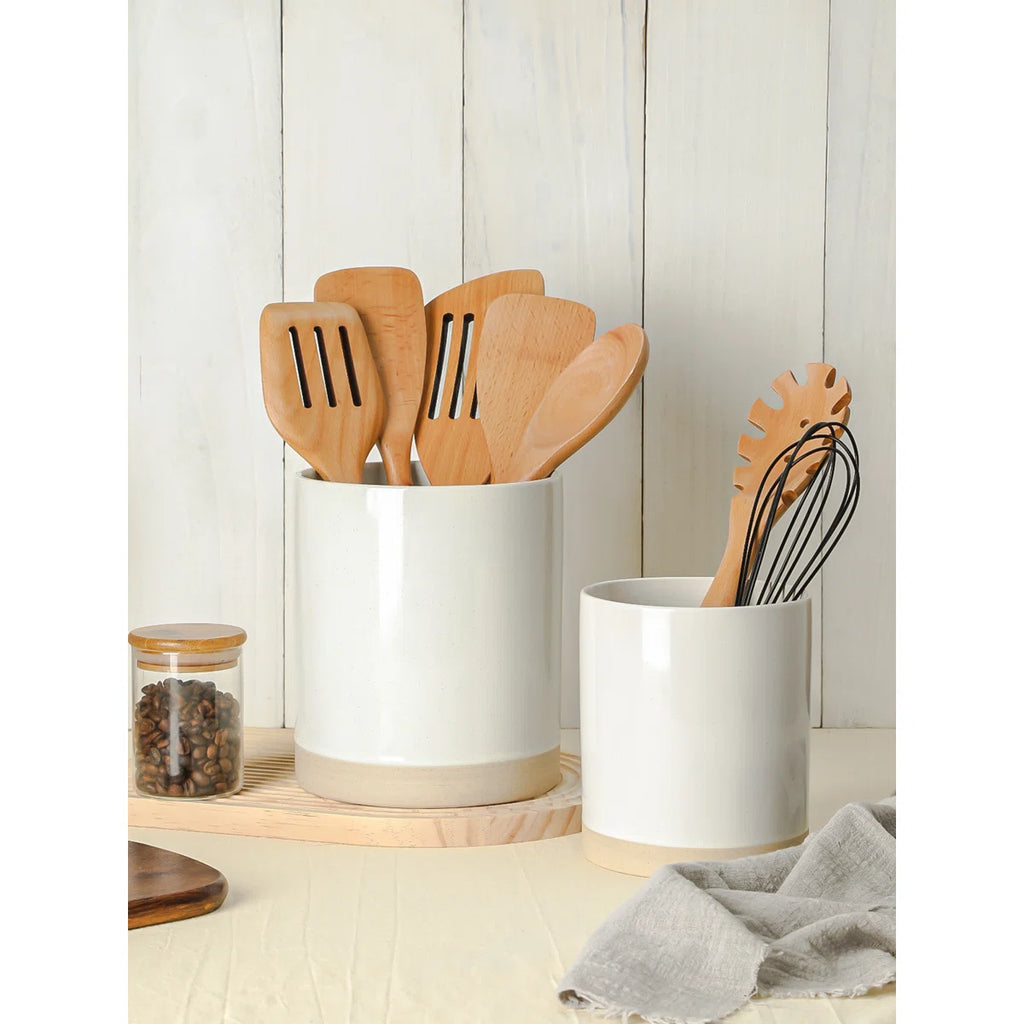 Stoneware Utensil Crock (Set of 2)